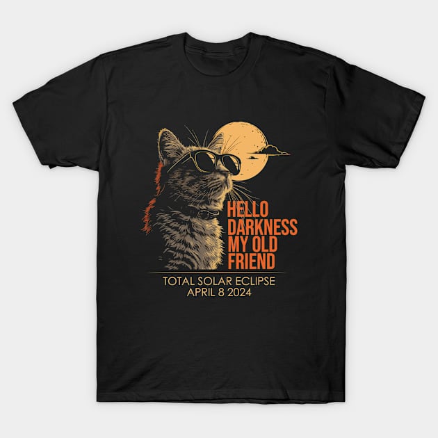 Hello-Darkness-My-Old-Friend T-Shirt by GreenCraft